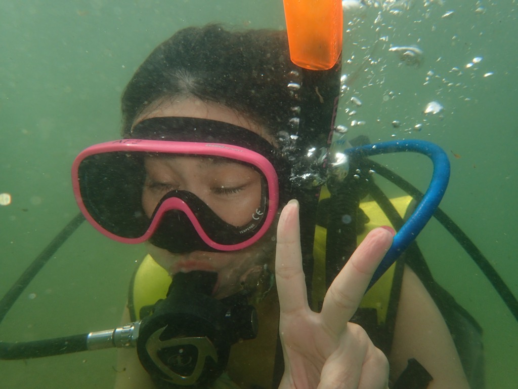 初ダイビング🐟